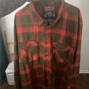 DIXXON Men's Bold Plaid Button Down Shirt Trail Blazer